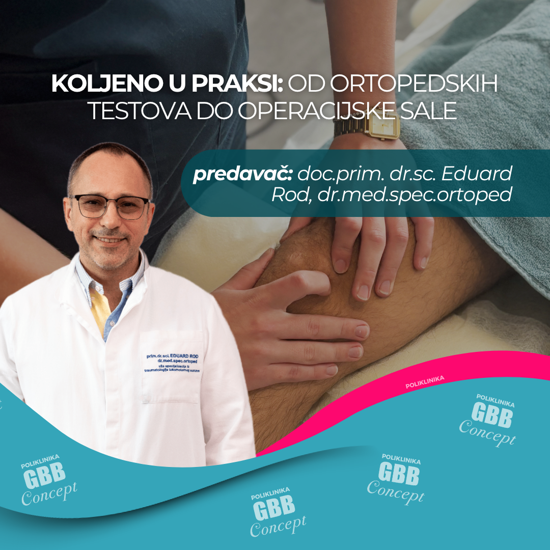 Koljeno u praksi: od ortopedskih testova do operacijske sale